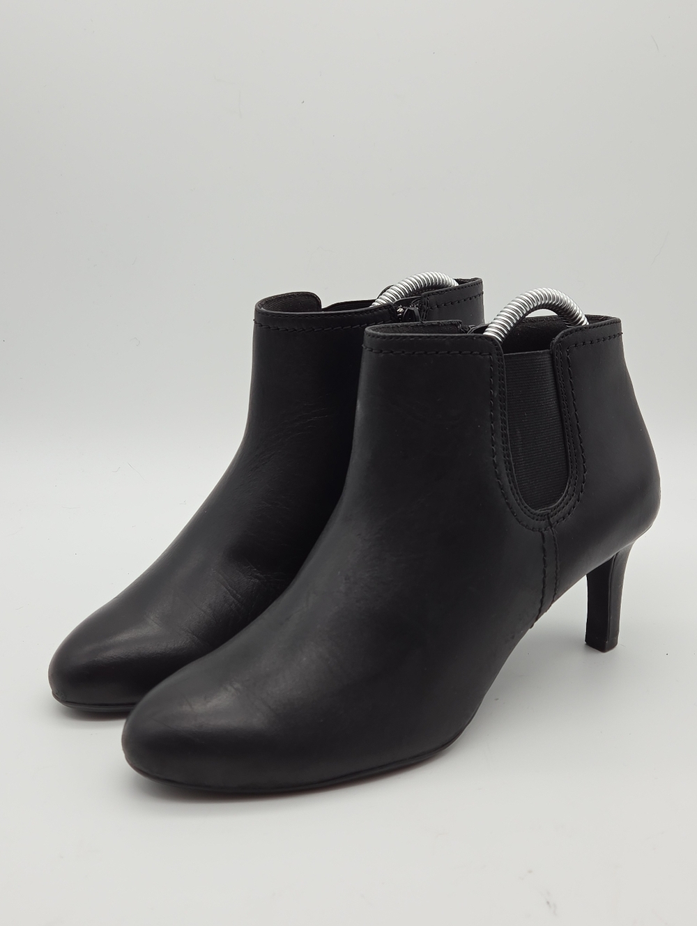 Clarks Dancer Sky Ankle Boots Black Size 9 - Picture 1 of 8